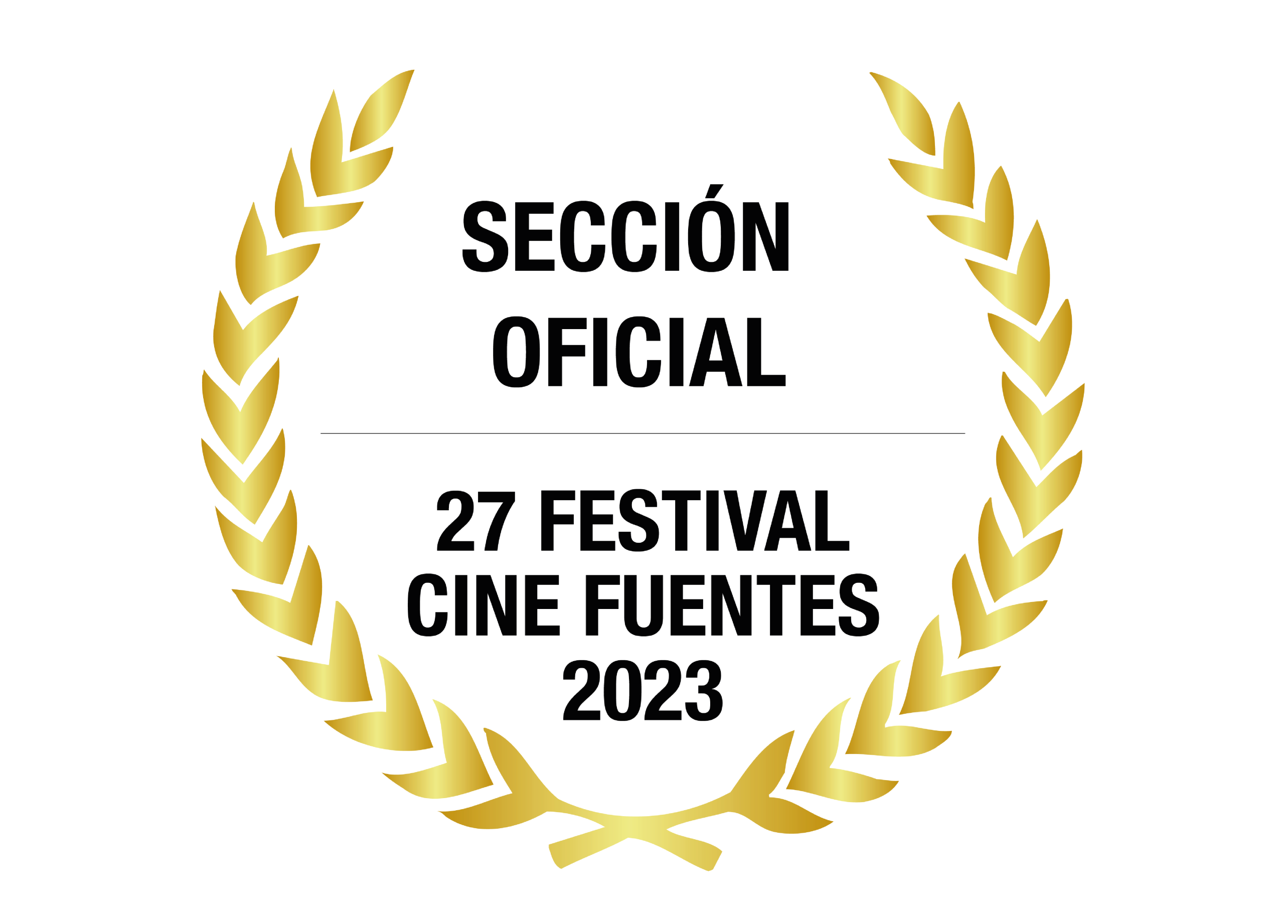 Laurel oficial de la Sección Oficial del 27 Festival de Cine de Fuentes 2023